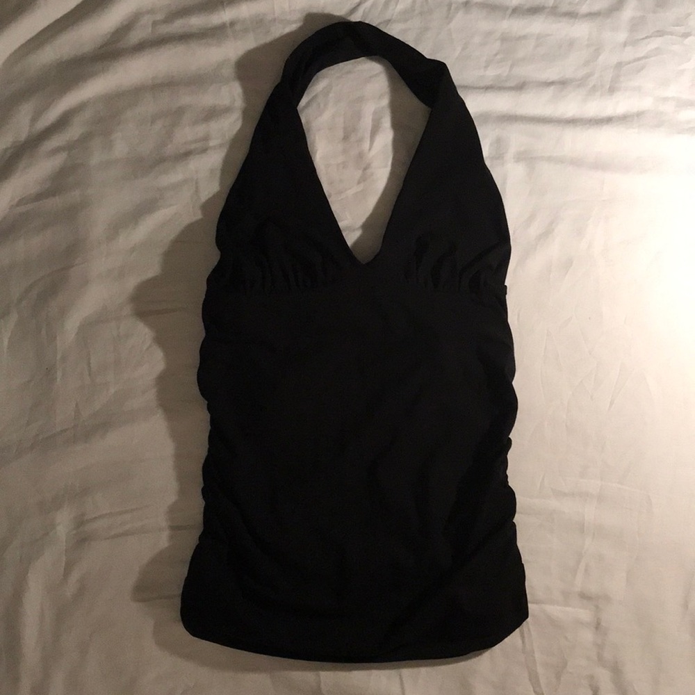 Victoria’s Secret Black Halter Top (With Bra Top)